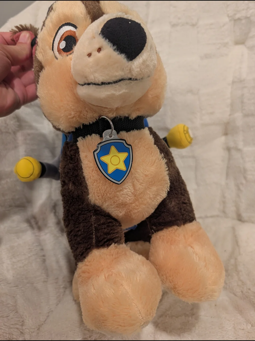Build-A-Bear PAW Patrol Chase Plush Dog BAB Stuffie Toy